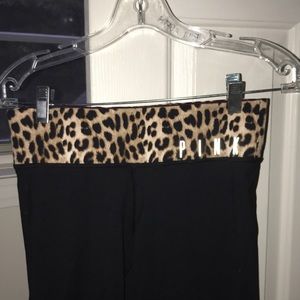 Reversible Victoria’s Secret Pink black leggings